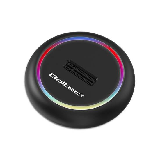 Stacja dokująca USB-C dysk M.2 NVMe 2TB Qoltec 52275