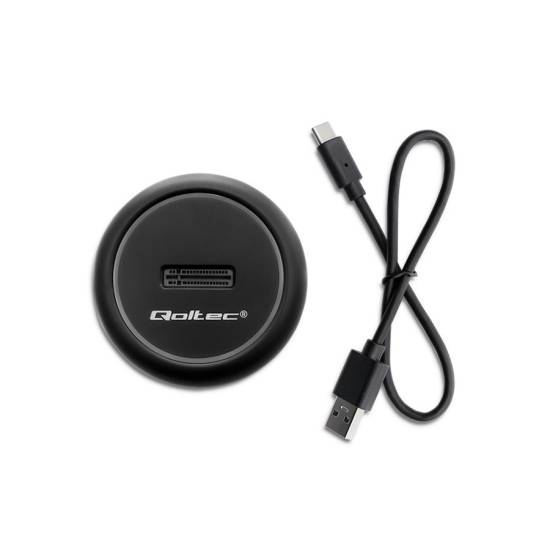 Stacja dokująca USB-C dysk M.2 NVMe 2TB Qoltec 52275