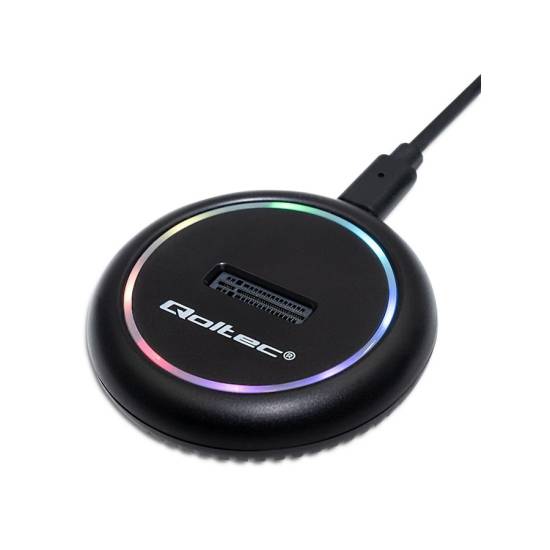 Stacja dokująca USB-C dysk M.2 NVMe 2TB Qoltec 52275