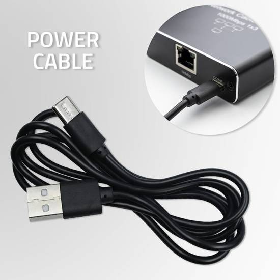 Switch x4 10/100/1000Mbps Qoltec 52294