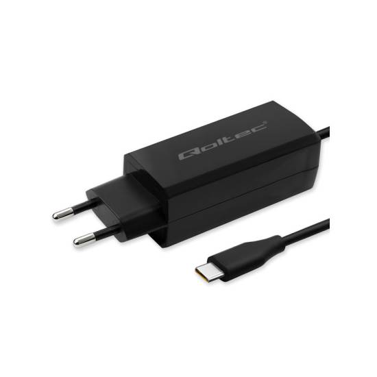 Ładowarka sieciowa GaN USB-C 90W 5-20V 3-4.5A Super Fast Qoltec 52420