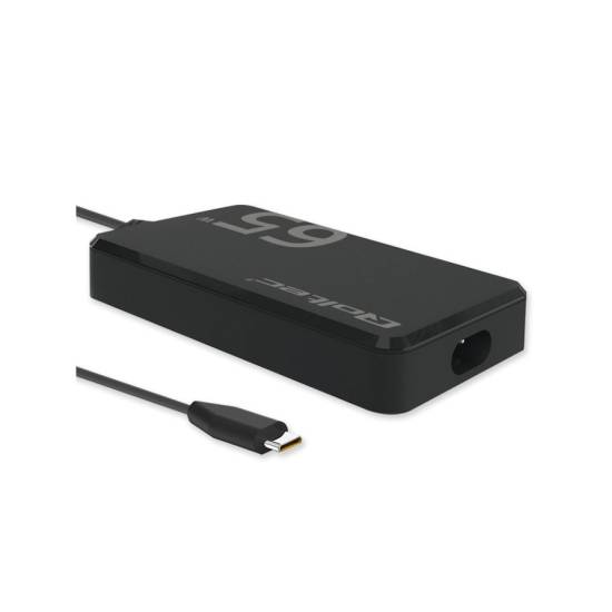 Ładowarka sieciowa GaN USB-C 65W 5-20V 3.25A PD Super Fast SLIM Qoltec 52421