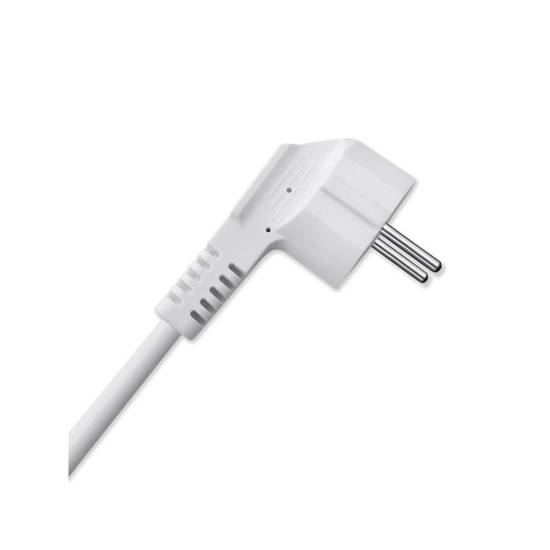 Listwa zasilająca 3-gniazda 2x USB 1x USB-C kostka kabel 2m Qoltec 52547