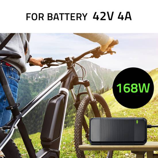 Ładowarka do roweru skutera elektrycznego 36V 42V 2A wtyk 5.5*2.1 szybka Qoltec 52612