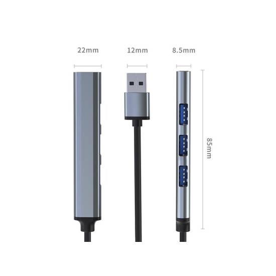 Hub USB 3.0 - USB 3.0 x4 Qoltec 53791