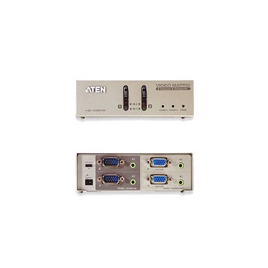 Rozdzielacz SVGA x2 x2 ATEN VS-0202 / VS0202