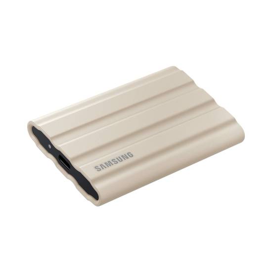 Dysk SSD USB 3.2 Gen 2 SAMSUNG T7 Portable Shields Beige 2TB MU-PE2T0K/EU