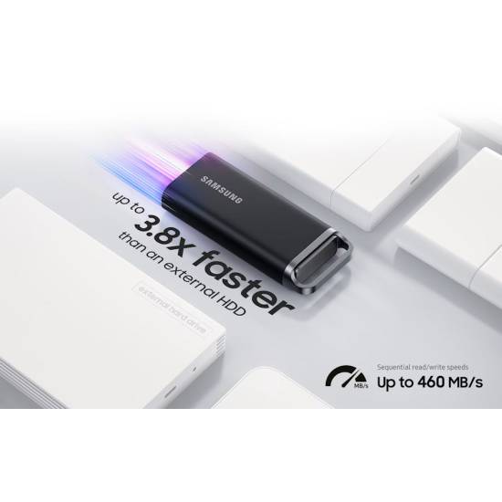 Dysk SSD USB 3.2 Gen 1 SAMSUNG T5 EVO Black 4TB MU-PH4T0S/EU