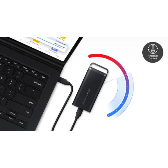 Dysk SSD USB 3.2 Gen 1 SAMSUNG T5 EVO Black 4TB MU-PH4T0S/EU