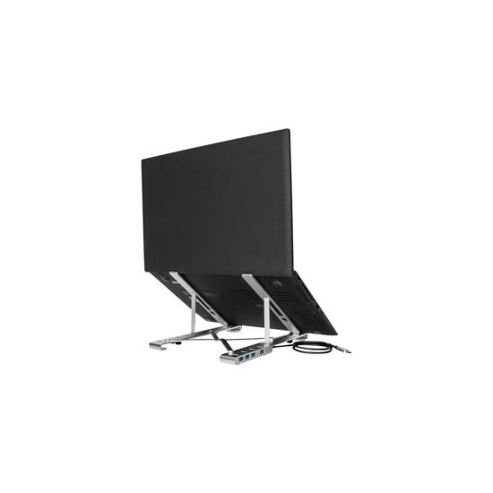 Podstawka pod notebooka składana z hubem USB 4-portowym Targus AWU100205GL
