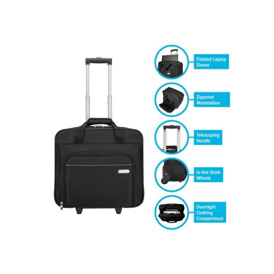 Torba na kółkach Targus Rolling Laptop Case 15,6'' Black TBR003EU