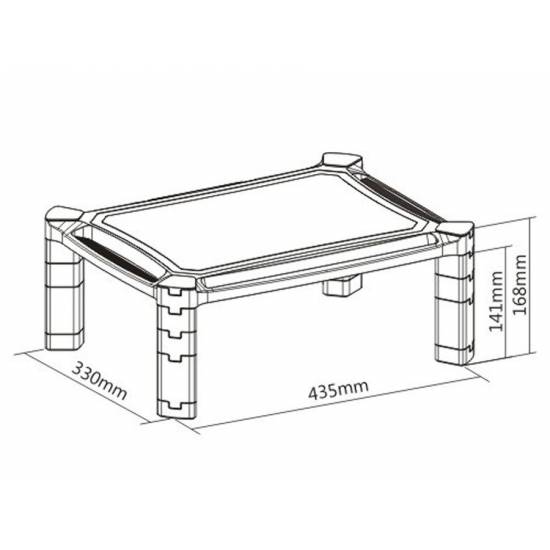 Podstawka pod monitor Techly 028474
