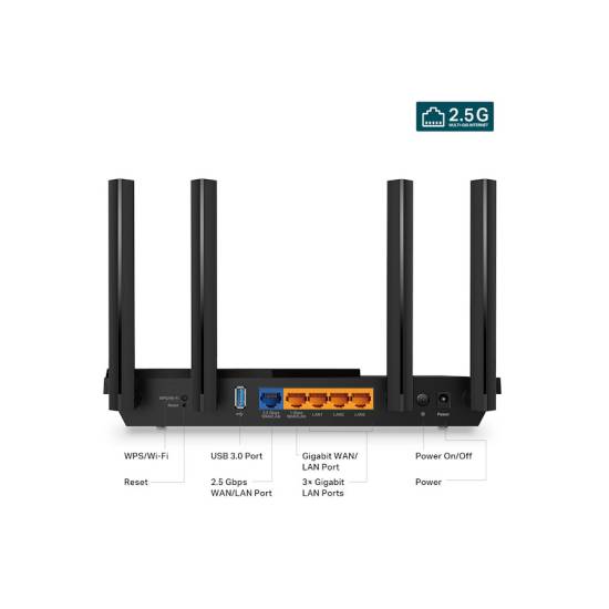 Router TP-Link Archer AX55 Pro AX3000 1-2xWAN 3-4xLAN 1x USB 3.0