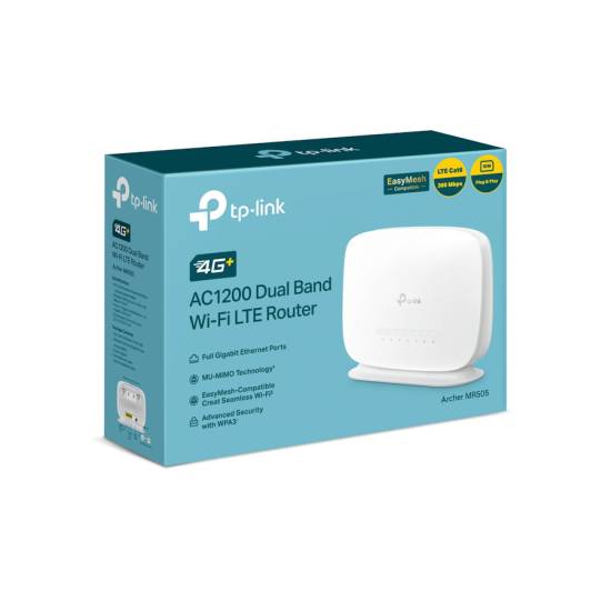 Router LTE TP-Link Archer MR505 1-2xLAN 1xWAN 1xSIM 4G+