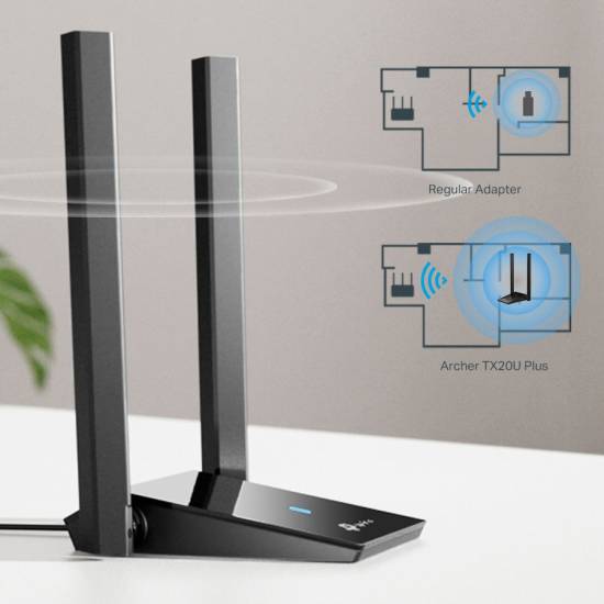 Karta sieciowa USB 3.0 WLAN TP-Link Archer TX20U Plus 2.4/5GHz AX1800