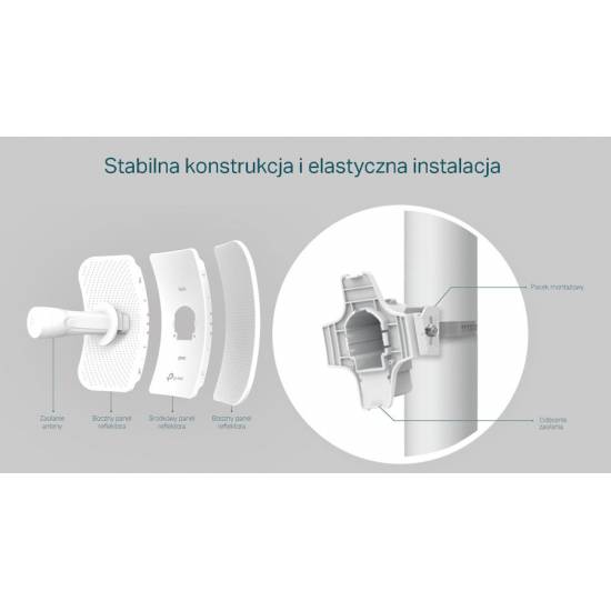 Punkt dostępowy TP-Link CPE605 1xLAN zewnętrzny 5GHz