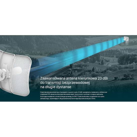 Punkt dostępowy TP-Link CPE710 1xLAN zewnętrzny 5GHz do 867 Mb/s