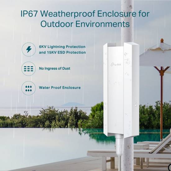 Punkt dostępowy TP-Link EAP610-Outdoor 1xLAN AX1800 zewnętrzny