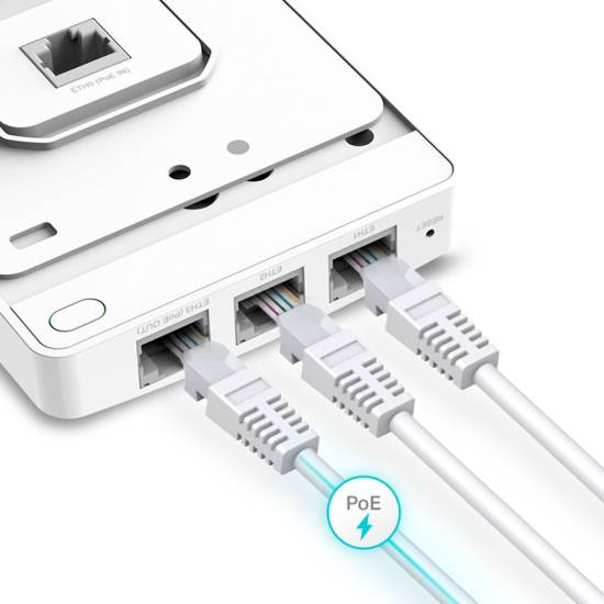 Punkt dostępowy TP-Link EAP615-Wall 4xLAN