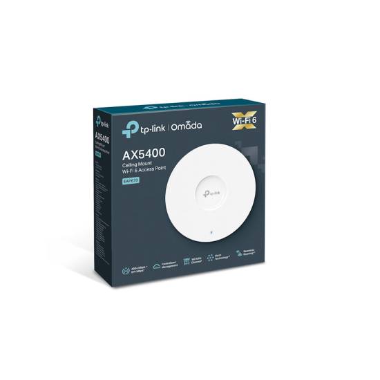 Punkt dostępowy TP-Link EAP670 1x 2.5Gbit AX5400 sufitowy