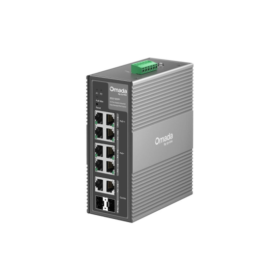 Switch TP-Link IES210GPP x10 10/100/1000Mbps Omada Industrial Easy Managed 6x POE+ 2x POE++