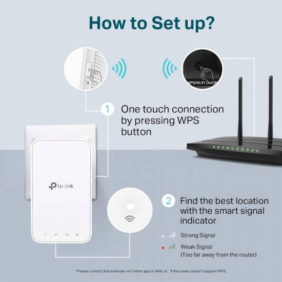 Wzmacniacz sygnału TP-Link RE300 AC1200