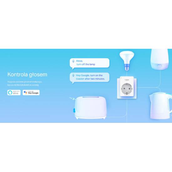 Gniazdko mini Smart Plug Wi-Fi TP-Link Tapo P110 kontrola zużycia energii