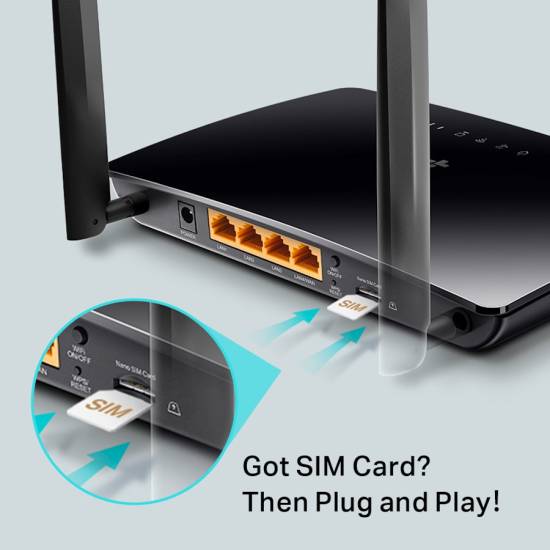 Router LTE TP-Link TL-MR150 3xLAN 1xWAN 1xSIM