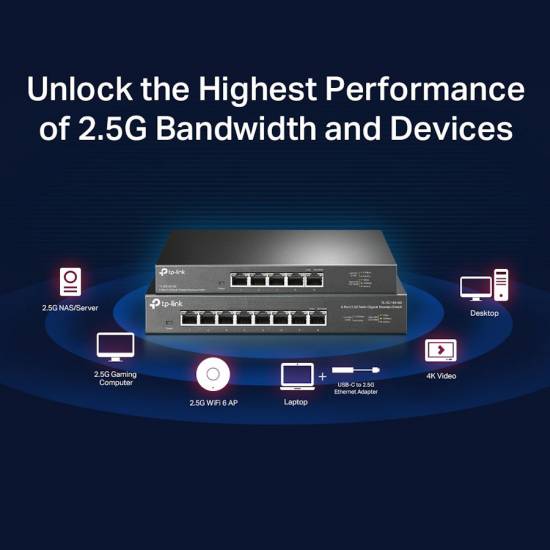 Switch TP-Link TL-SG105-M2 x 5 2.5GE