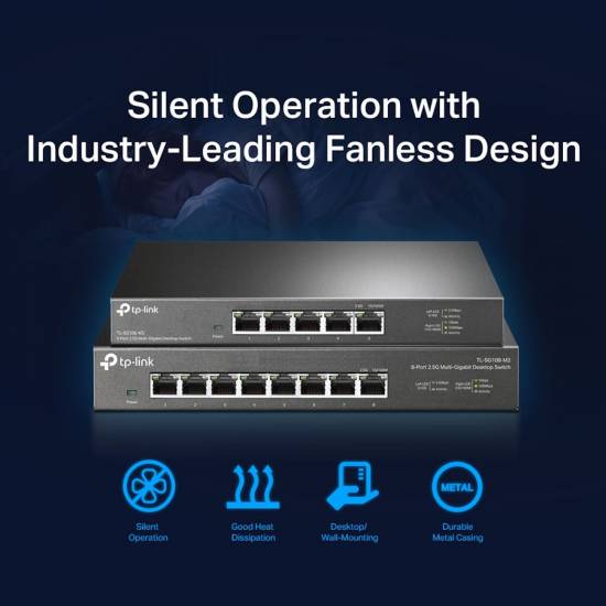 Switch TP-Link TL-SG108-M2 x 8 2.5GE