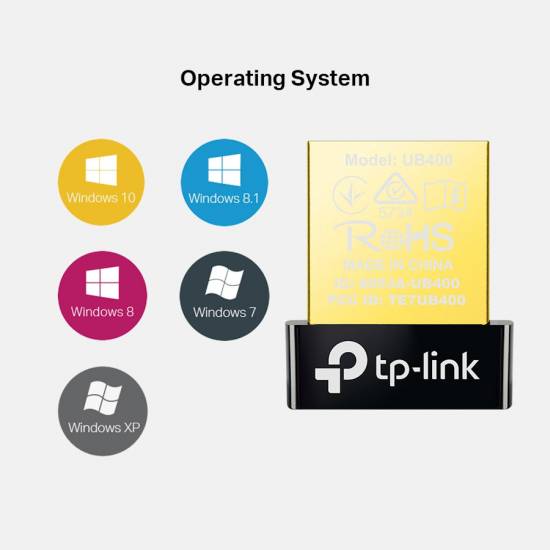 Adapter USB Bluetooth 4.0 USB 2.0 TP-Link UB400