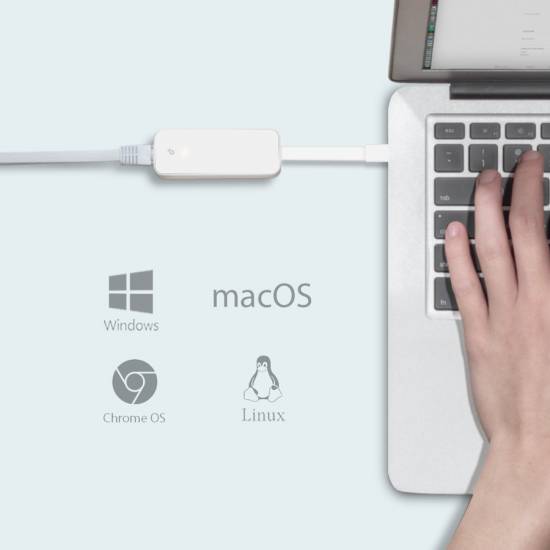 Karta sieciowa USB C 10/100/1000Mbps TP-Link UE300C