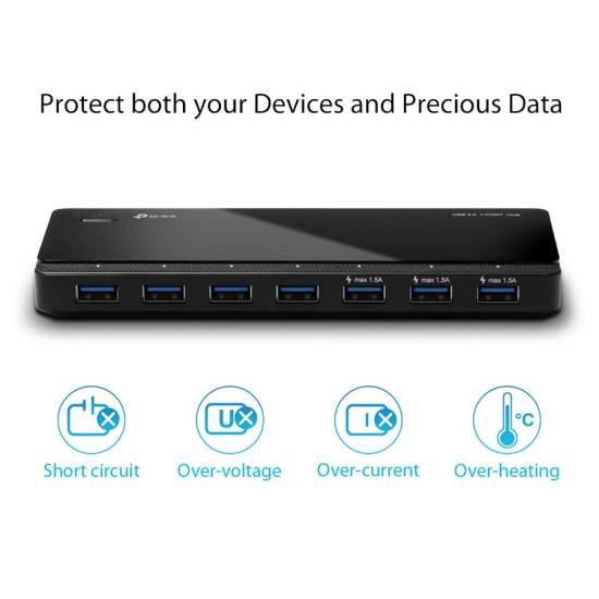Hub USB3 x7 aktywny TP-Link UH700