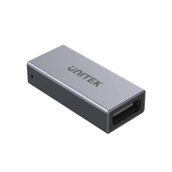 Adapter USB-C Ż/Ż przelotka 8K 40Gbps 240W Unitek A1036GY