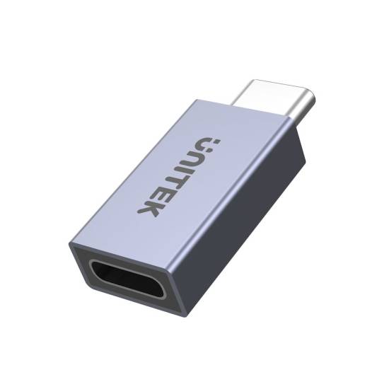 Adapter USB-C -> USB-C 40Gbps 240W 8K@60Hz Unitek A1038GY01