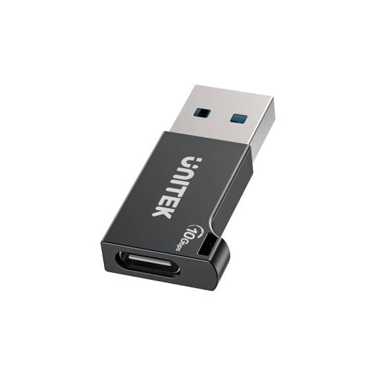 Adapter USB-A -> USB-C 10Gbps Unitek A1049ABK01