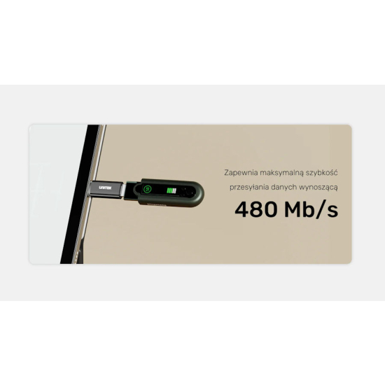 Adapter USB-C -> USB micro Unitek A1050ABK03