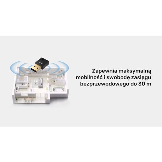 Adapter USB Bluetooth 5.3 BLE czarny Unitek B105B