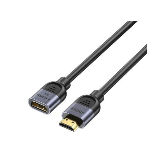 Kabel HDMI 2.1 8K M/Ż przedłużacz 1,0m Unitek C11091AGY01-1M