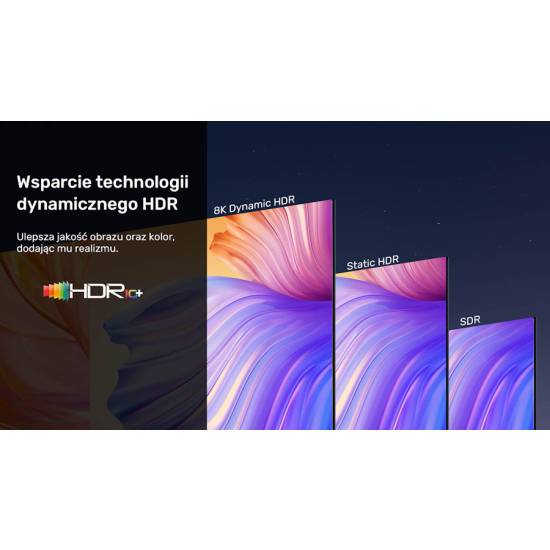 Kabel HDMI 2.1 M/M 8K LUX oplot 3,0m Unitek C11093RGY01-3M