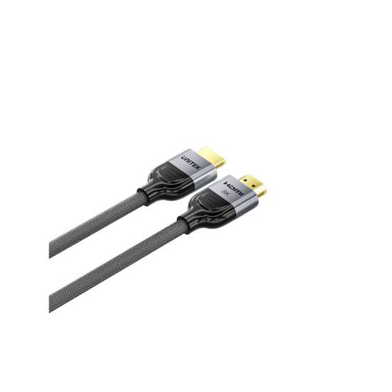 Kabel HDMI 2.1 M/M 8K LUX oplot 3,0m Unitek C11093RGY01-3M