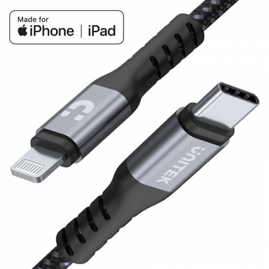Kabel USB C na Lightning MFi 1m Unitek C14060GY