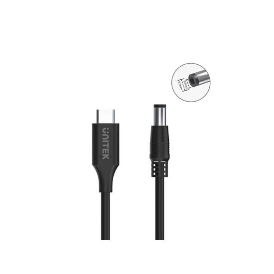 Kabel zasilający 65W USB-C na 5.5x2.5 mm Unitek C14116BK-1.8M
