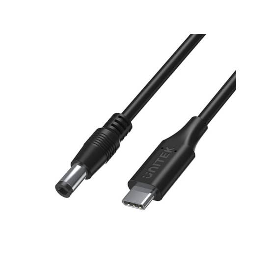Kabel zasilający 65W USB-C na 5.5x2.5 mm Unitek C14116BK-1.8M