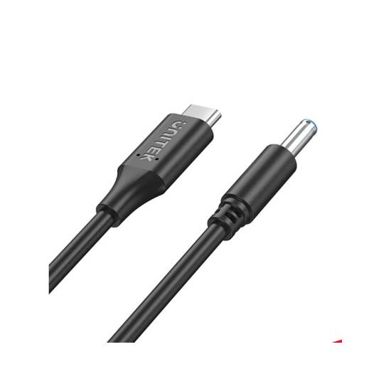 Kabel zasilający 65W HP USB-C na 4.5x3.0 mm Unitek C14117BK-1.8M