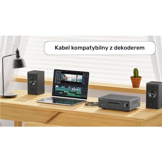 Kabel USB-C USB-B USB 2.0 5,0m Unitek C14140ABK03-5M