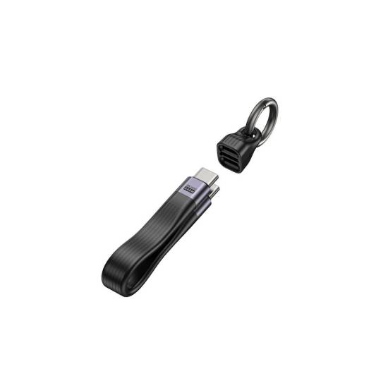 Kabel USB-C - USB-C USB4 40 Gb/s PD 240W 8K 13cm w formie breloka Unitek C14179ABK01-0.13M