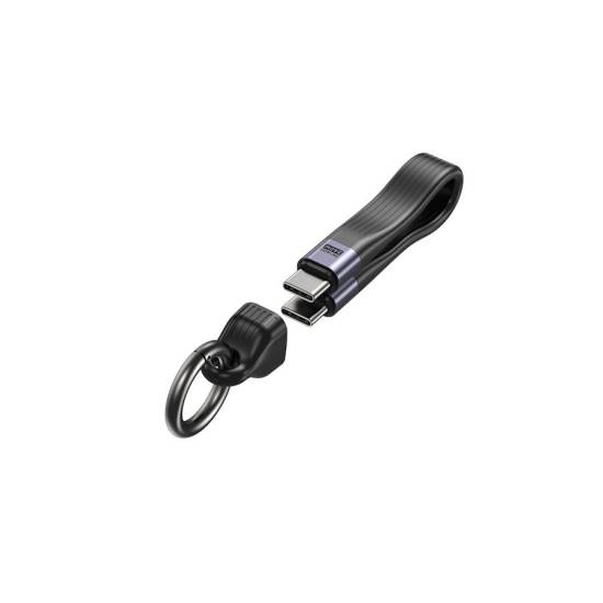Kabel USB-C - USB-C USB4 40 Gb/s PD 240W 8K 13cm w formie breloka Unitek C14179ABK01-0.13M