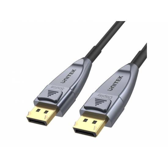 Kabel optyczny DisplayPort 1.4 M/M AOC 8K 5m Unitek C1615GY