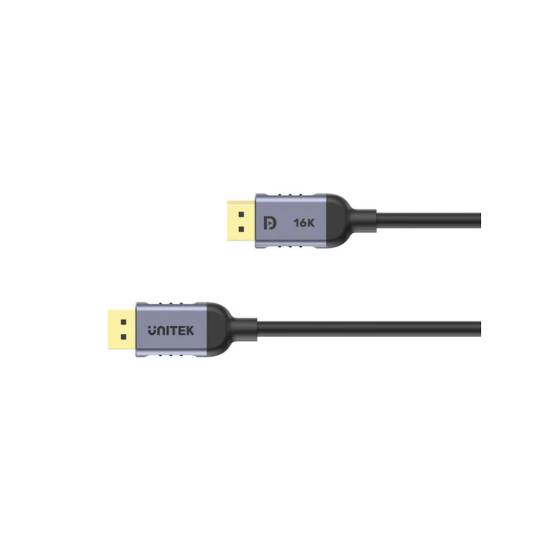 Kabel DisplayPort 2.1 8K@120Hz 2m Unitek C1626GY01-2M